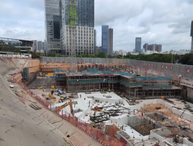 深圳市龍華區(qū)民治街道玉龍路旁住宅地塊-1期樁基及支護工程
